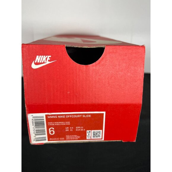 Nike Womens Offcourt Slide Barely Rose Size 6 - Picture 6 of 8